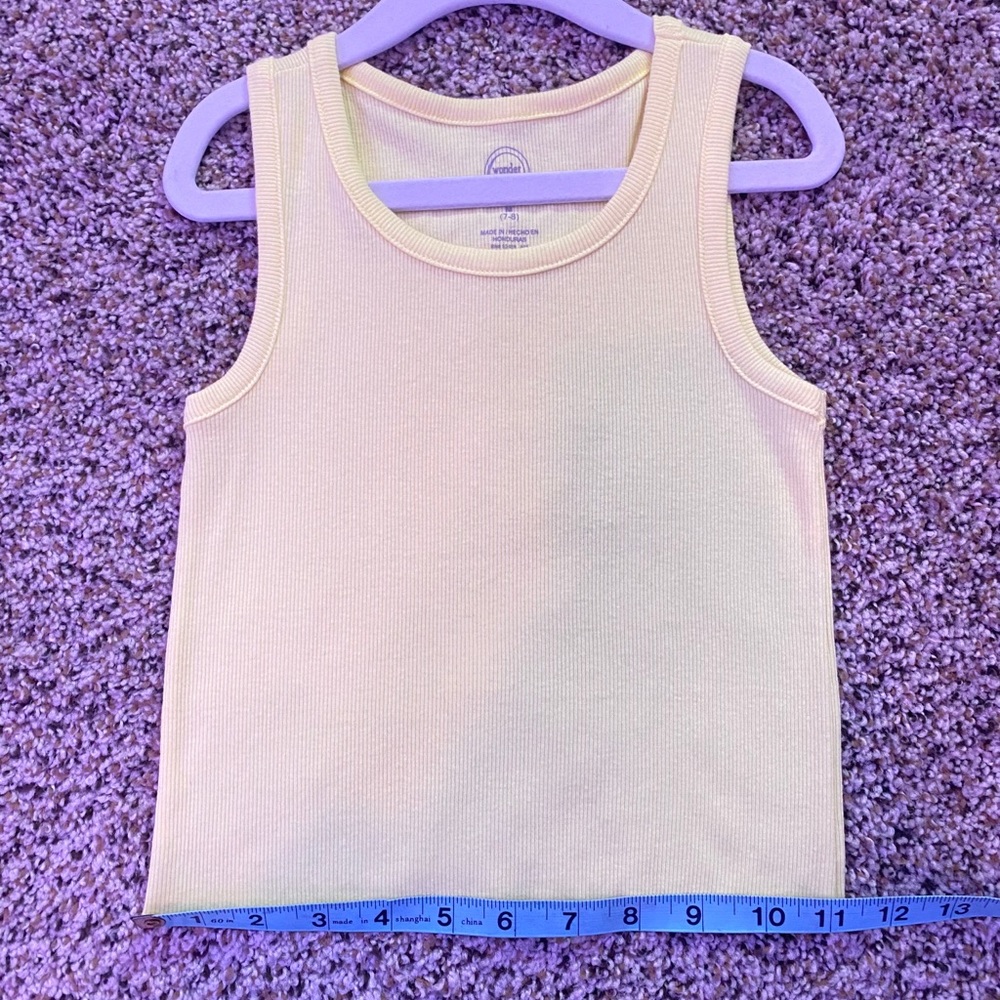 Yellow baby tank💛
